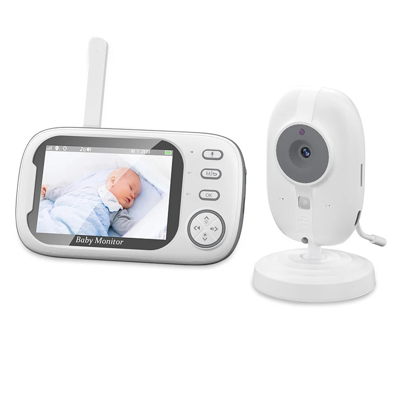 ABM600 Baby Monitor 3.5 Inch Baby Monitor Camera LCD 2.4G Mother Kid Two-way Audio Babysitter Surveillance Camera Video Radio