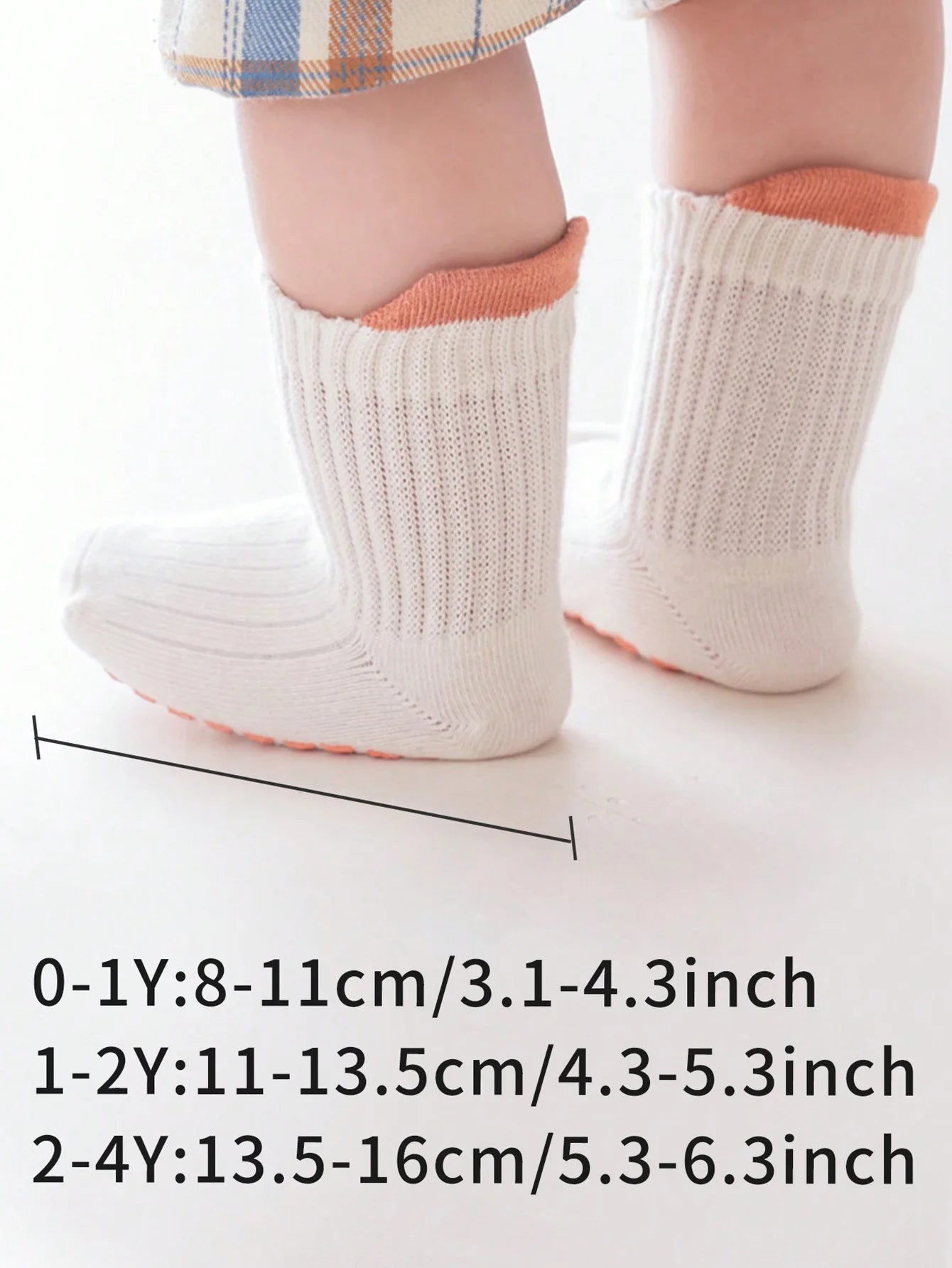 5 Pairs of Baby Floor Socks Newborn Anti-Slip Glue All Year Round Baby Loose Mouth Boys and Kidsren's Socks