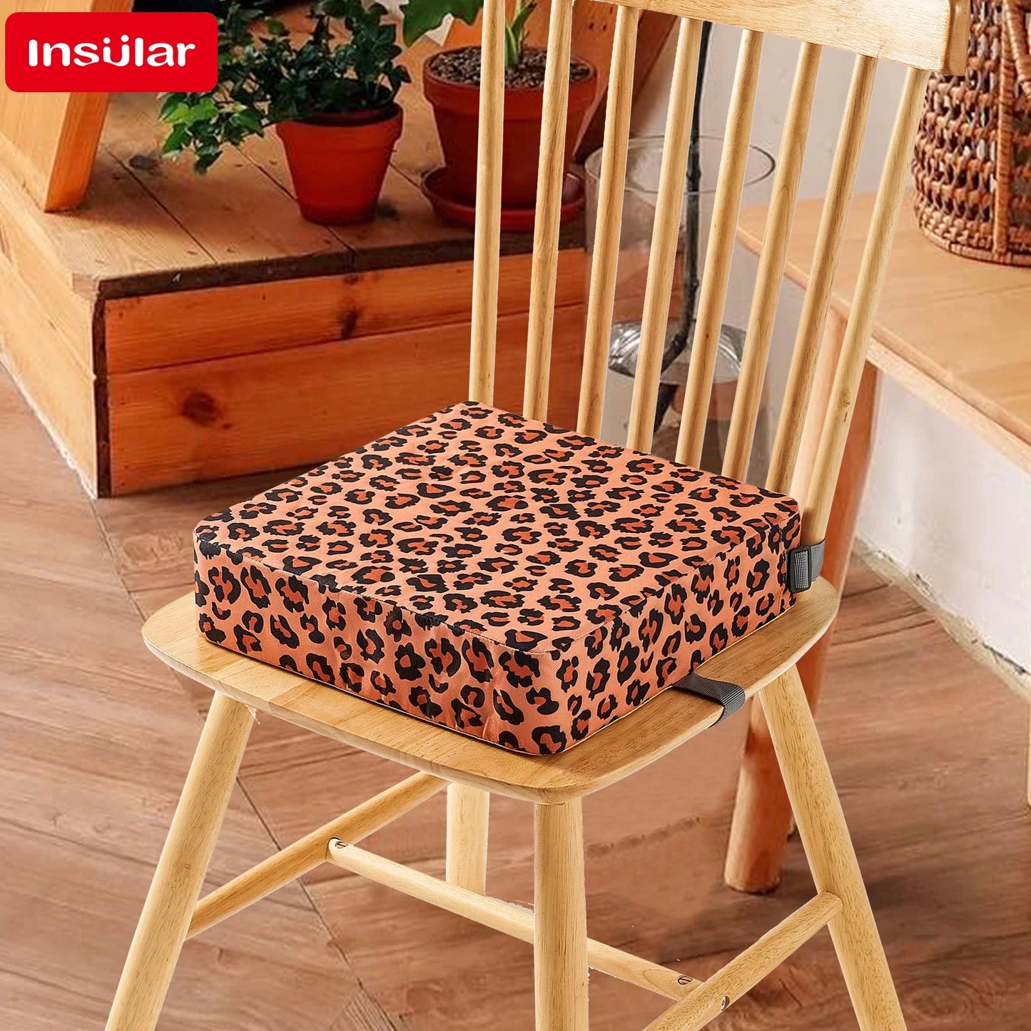 Children Increased Chair Pad Adjustable Baby Furniture Booster Seat Portable Kids Dining Heighten Cushion Pram Chair Removable