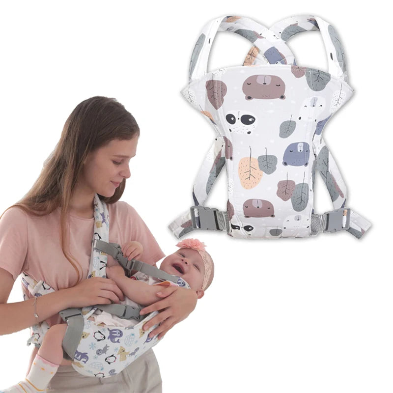 0-36 months baby carrier with breathable waist stool multifunctional newborn carrier labor-saving carrier conforms to ergonomics