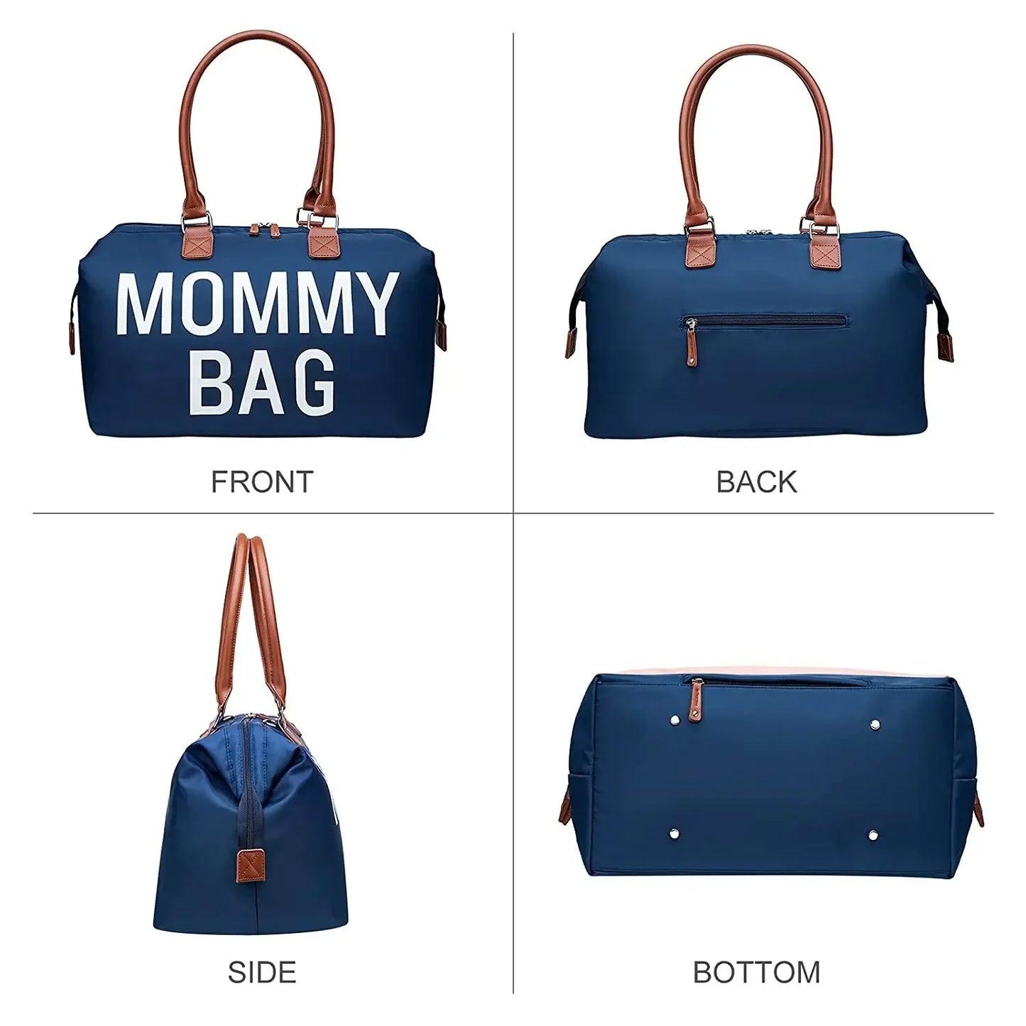 Mama Tote Bag Maternity Diaper Mommy Large Capacity Bag Women Nappy Organizer Stroller  Bag Baby Care Travel Backpack Mom Gifts