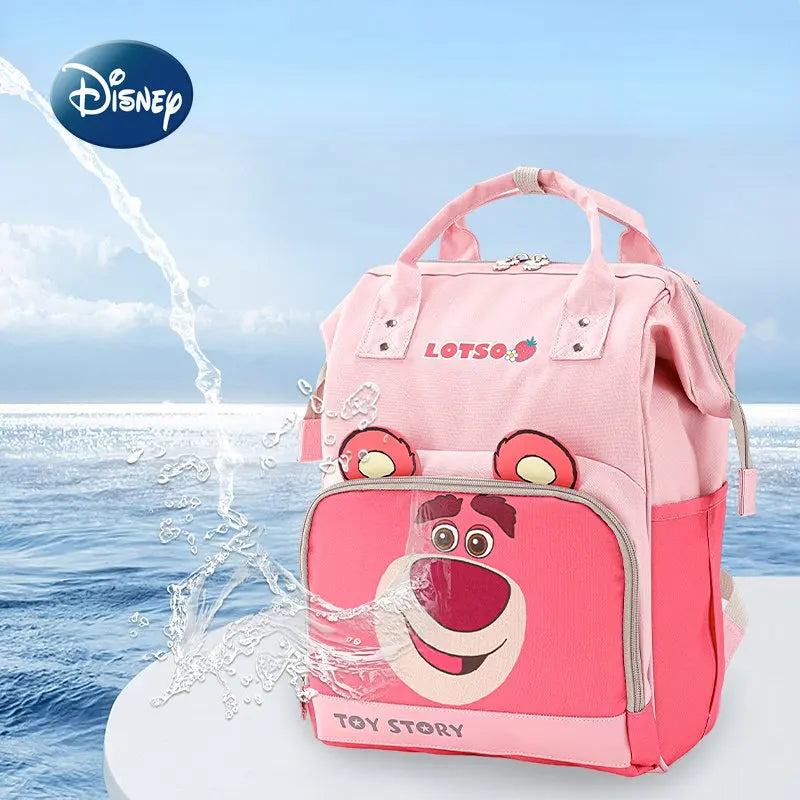 Disney Toy Story New Urine Bag Backpack Luxury Brand Baby Bag Urine Bag Large Capacity Multifunctional Cartoon Fashion Urine Bag