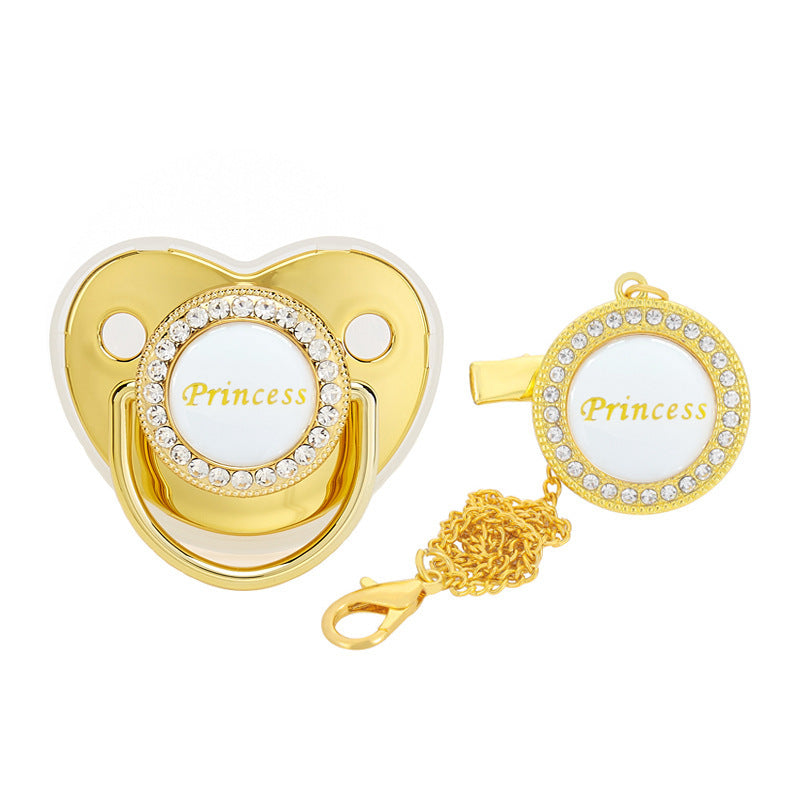 Baby Drill Pacifier With Clip