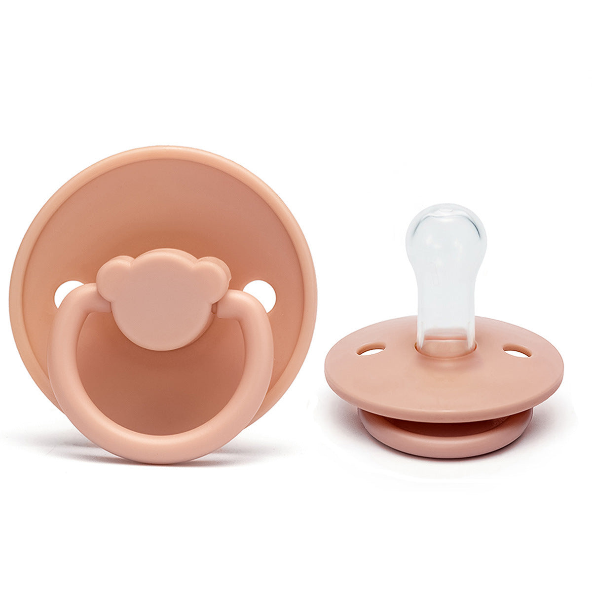 Cute Little Bear Baby Pacifier Super Soft Silicone Nipple